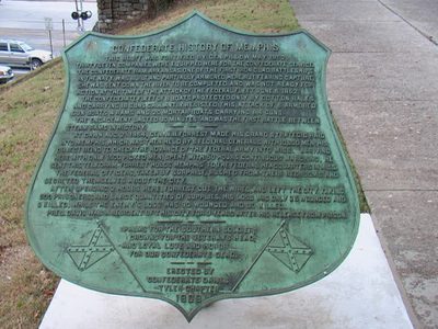 Confederate History Of Memphis