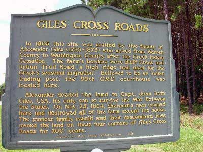 Giles Cross Roads