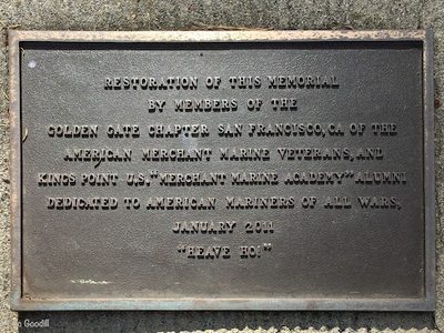 Restoration of the Merchant Marine Memorial