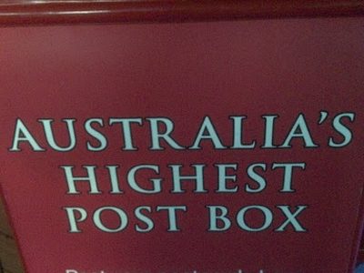 Australia’s Highest Post Box