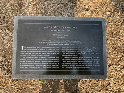 Stone River by Andrew Goldsworthy
