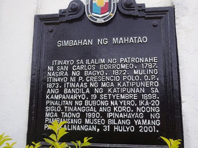 Church of Mahatao historical marker