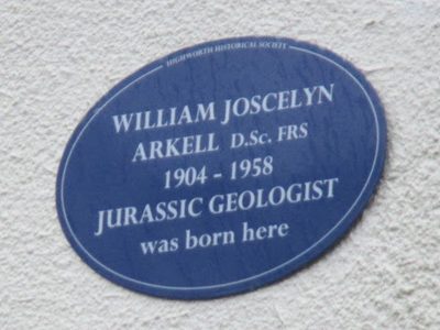 William J Arkell's birth place plaque