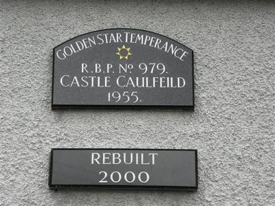 Plaque, Castlecaulfield RBP