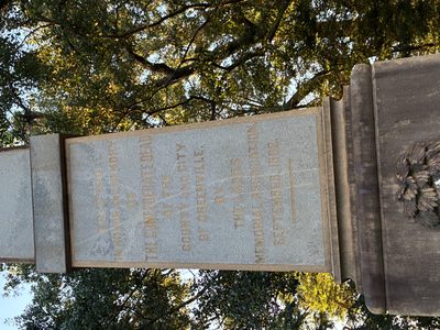 In Honor and Memory of the Confederate Dead