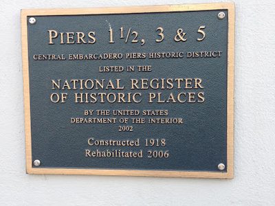 Piers 1 1/2, 3, & 5