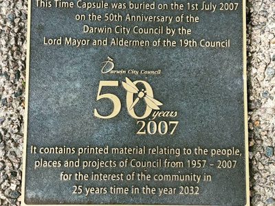 Darwin City Time Capsule