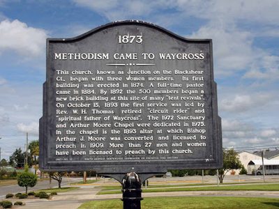 1873 Methodism Comes To Waycross