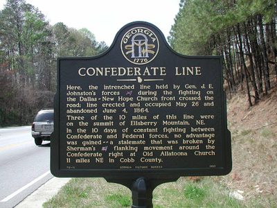 Confederate Line