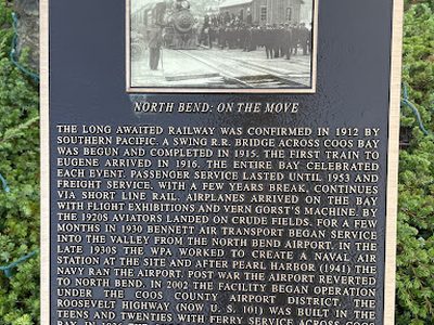 North Bend: On the Move