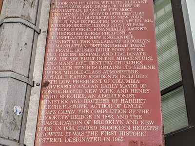 Brooklyn Heights Historic District