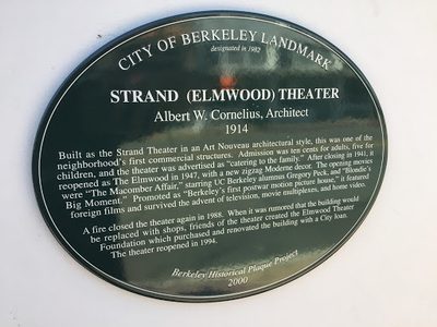 Strand (Elmwood) Theater