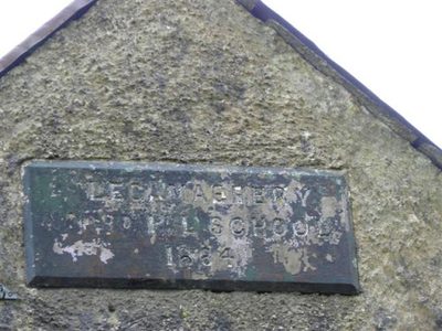 Plaque, Legamaghery National School
