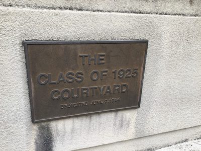 The Class of 1925 Courtyard