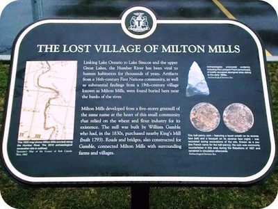 The Lost Village of Milton Mills