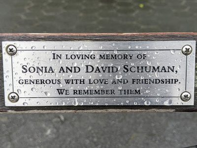 Sonia and David Schuman
