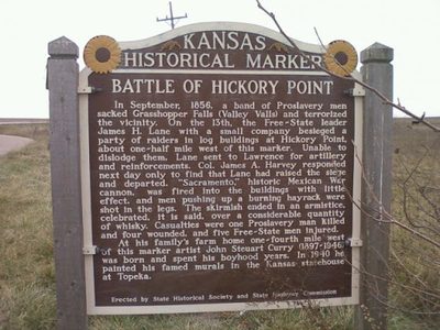 BATTLE OF HICKORY POINT