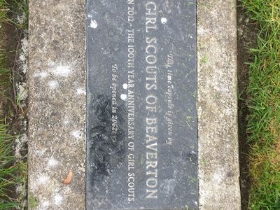 Girl Scouts of Beaverton Time Capsule