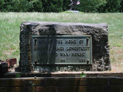 Home of General James Longstreet