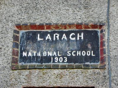 Plaque, Laragh National School