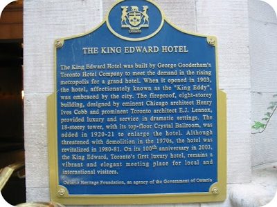 The King Edward Hotel