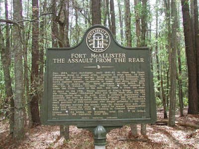 Fort McAllister The Assault From The Rear