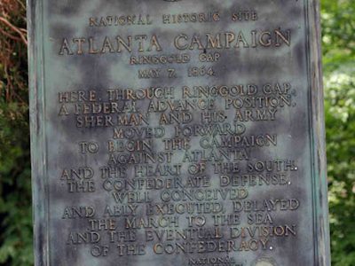 Atlanta Campaign Ringgold Gap May 7, 1864.