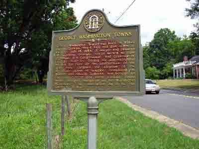 George Washington Towns