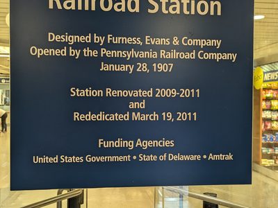 Joseph R. Biden, Jr., Railroad Station