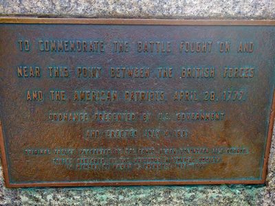 To Commemorate the Battle Fought on and Near this Point
