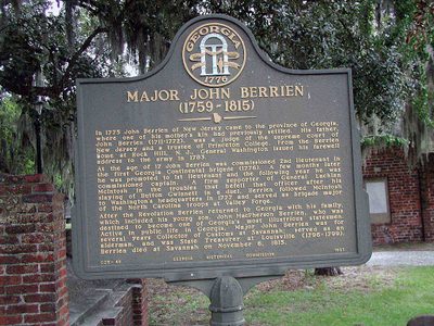 Major John Berrien (1759&mdash;1815)