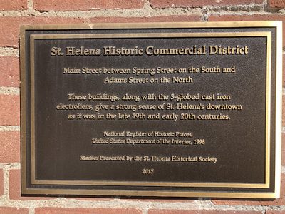 St. Helena Historic Commercial District