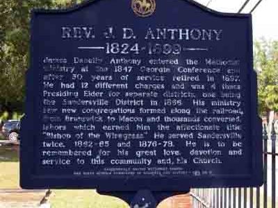 Rev. J. D. Anthony 1824-1899
