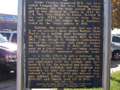 Dallas County Historical Marker