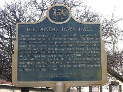 The Dundas Town Hall