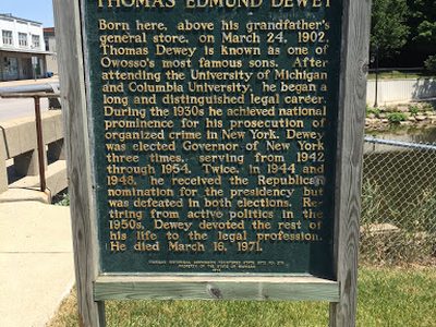 Birthplace of Thomas Edmund Dewey