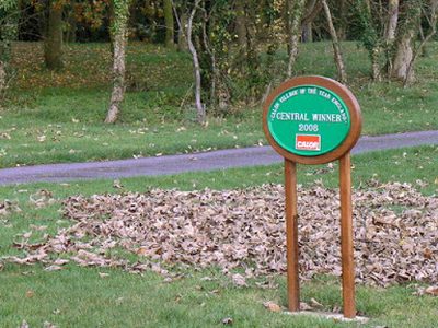 Best kept village plaque