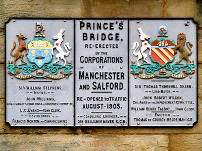 Prince's Bridge, Manchester-Salford