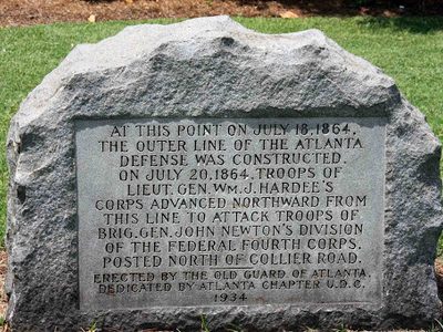 Outer Line of the Atlanta Defense