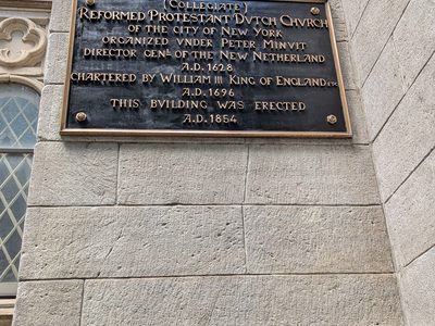 (Collegiate) Reformed Protestant Dutch Church of the City of New York