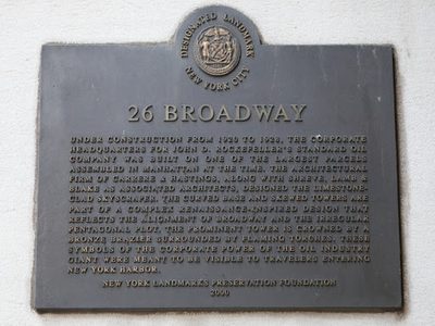 Dedicated NYC Plaque