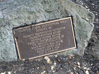 Constitutional Bicentennial Wall