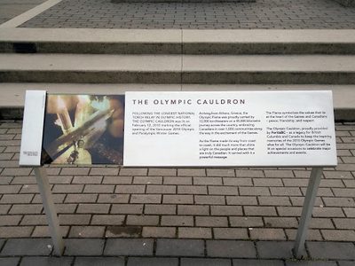 The Olympic Cauldron (Vancouver)