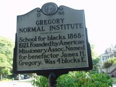 GREGORY NORMAL INSTITUTE