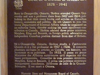 Oscar Douglas Skelton 1878-1941
