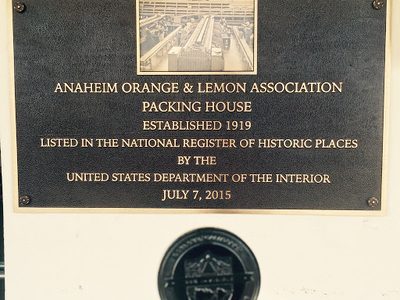 Anaheim Orange and Lemon Association Packing House