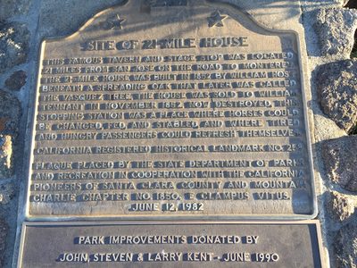 Site of 21-Mile House