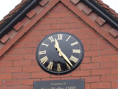 Plaque on Morton Lane, Beverley
