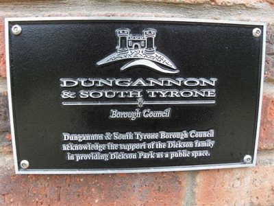 Dungannon & South Tyrone Plaque