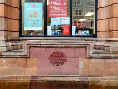 Post Office window